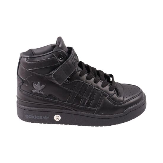 Ботинки мужские Adidas черные натуральная кожа 147-24DHS