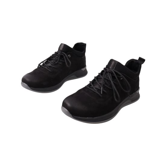 Черевики чоловічі Detta чорні нубук 67-21DHS