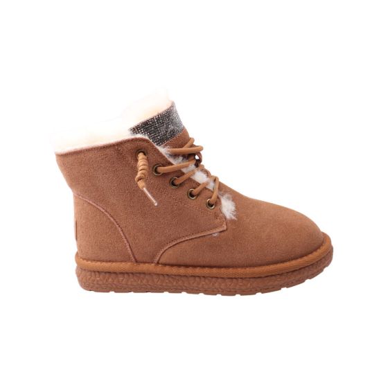Уги жіночі Li Fexpert коричневі натуральна замша 826-22ZU