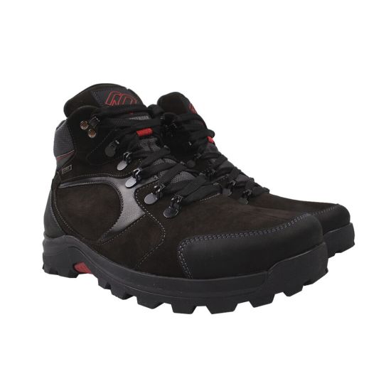 Черевики комфорт чоловічі Brave Нубук, колір чорний 163-9ZHC