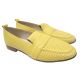 Туфлі на низькому ходу жіночі Aquamarin натуральна шкіра, колір жовтий 1775-20LTCP