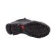Ботинки мужские Adidas черные текстиль 176-26ZHS