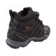 Ботинки мужские Adidas черные текстиль 176-26ZHS