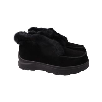 Уги жіночі UGG чорні натуральна замша