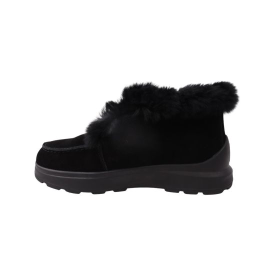 Уги жіночі UGG чорні натуральна замша 257-22ZU