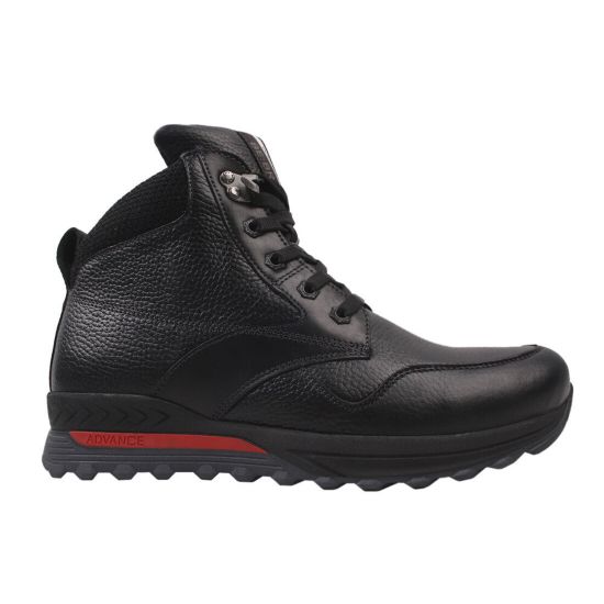 Черевики комфорт чоловічі Brave натуральна шкіра, колір чорний 161-9ZHC