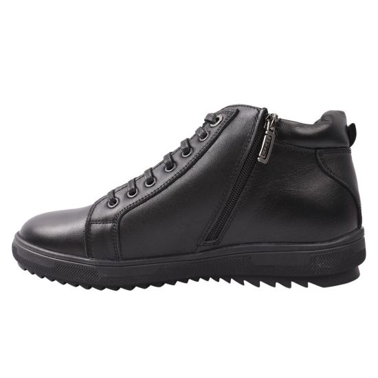 Черевики комфорт чоловічі Brionis натуральна шкіра, колір чорний 86-21ZHC