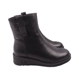 Ботинки женские Carvelle черные натуральная кожа