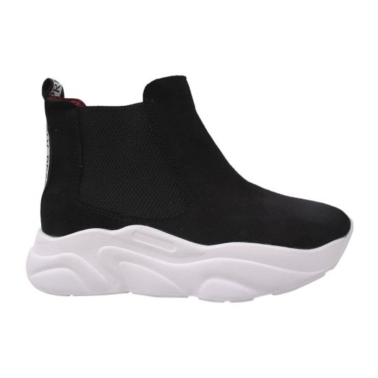 Кросівки жіночі Maxus Shoes Натуральна замша, колір чорний 43-20DHS