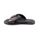 Шльопанці чоловічі Clemento чорні натуральна шкіра 91-24LSHC