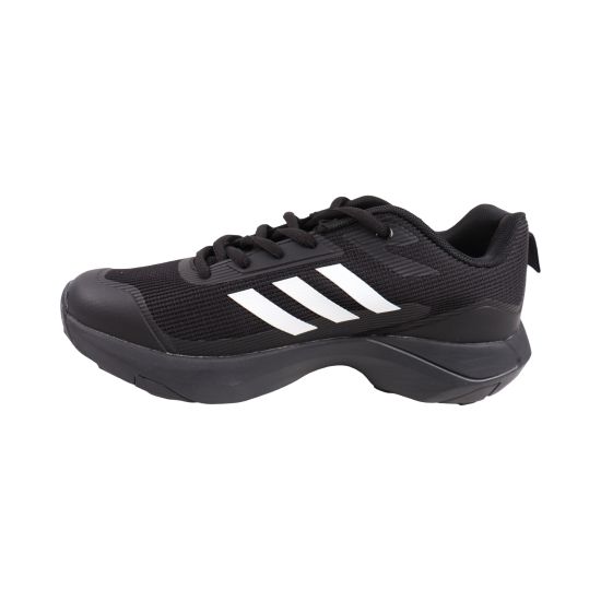 Кросівки чоловічі Adidas чорні текстиль 187-26DK