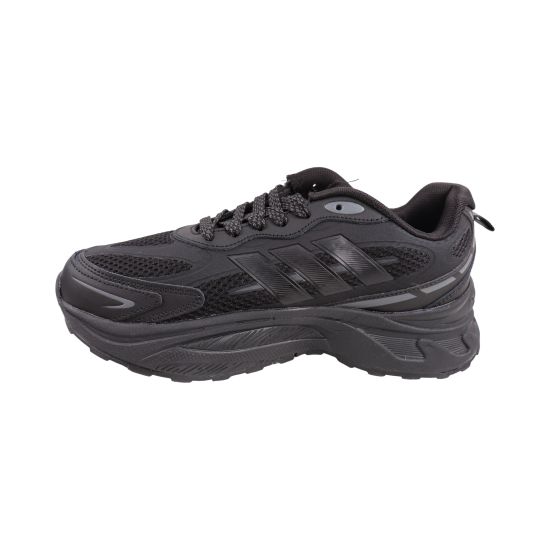 Кросівки чоловічі Adidas чорні текстиль 190-26DK