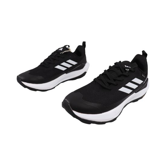 Кросівки чоловічі Adidas чорні текстиль 192-26DK