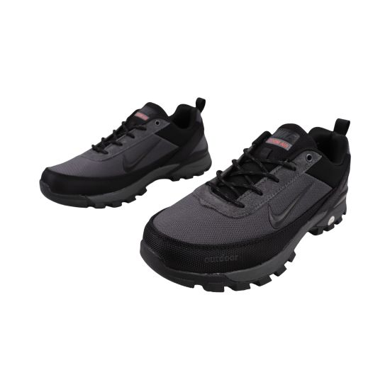 Кросівки чоловічі Nike сірі текстиль 187-26DK