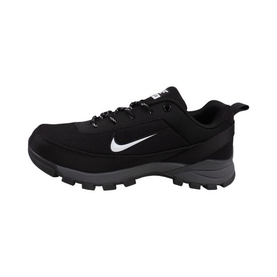 Кросівки чоловічі Nike чорні текстиль 188-26DK