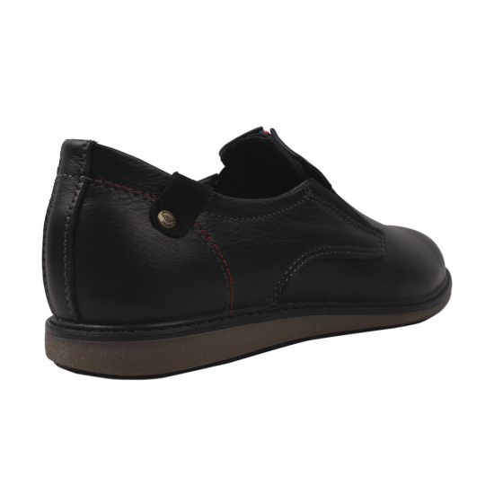 Туфлі  чоловічі Maxus Shoes натуральна шкіра, колір чорний 34-20DTC