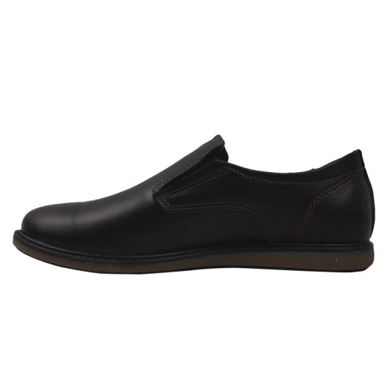 Туфлі  чоловічі Maxus Shoes натуральна шкіра, колір чорний 34-20DTC