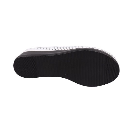 Сабо жіночі Kesim білі натуральна шкіра 277-26LSHS