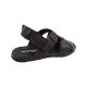 Сандалі чоловічі Maxus shoes чорні натуральна шкіра 106-22LBC