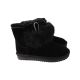 Уги жіночі UGG чорні натуральна замша 288-22ZU