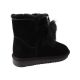 Уги жіночі UGG чорні натуральна замша 288-22ZU