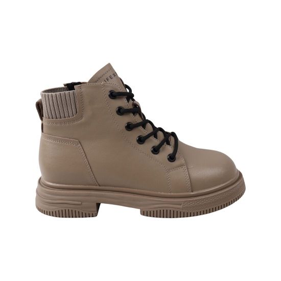 Черевики жіночі Li Fexpert хакі натуральна шкіра 1442-23DHS