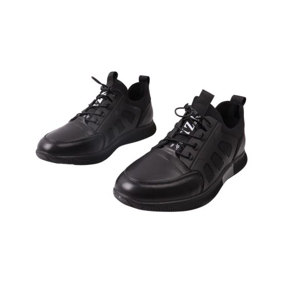 Кросівки чоловічі Li Fexpert чорні натуральна шкіра 738-21DTS