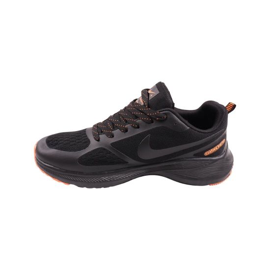 Кросівки чоловічі Nike чорні текстиль 135-23LK