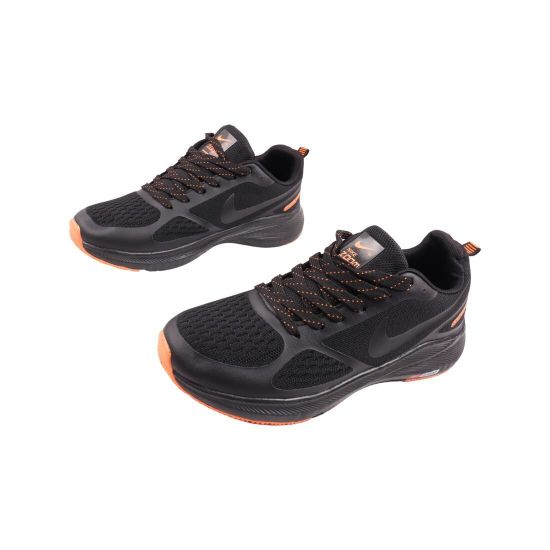 Кросівки чоловічі Nike чорні текстиль 135-23LK