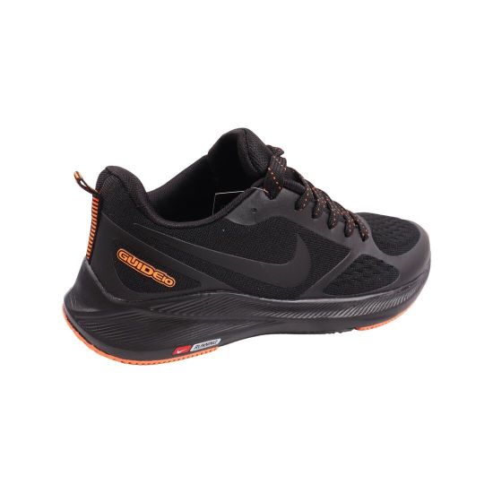 Кросівки чоловічі Nike чорні текстиль 135-23LK