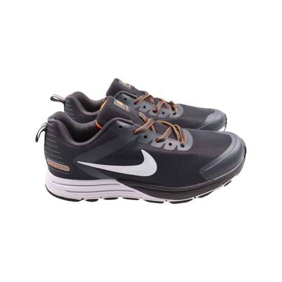 Кросівки чоловічі Nike сірі текстиль 131-23LK