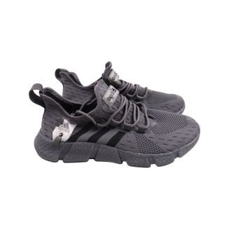 Кросівки чоловічі Adidas сірі текстиль