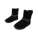 Уги жіночі UGG чорні натуральна замша 291-22ZU