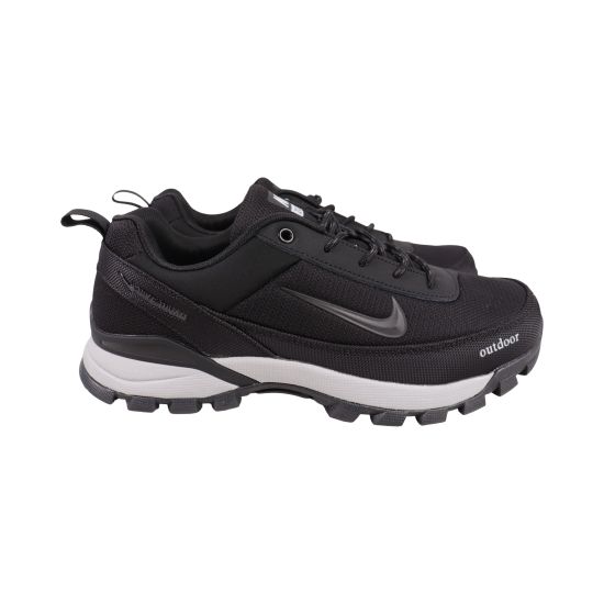Кросівки чоловічі Nike чорні текстиль 190-26DK