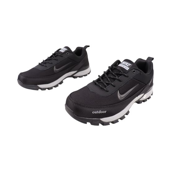 Кросівки чоловічі Nike чорні текстиль 190-26DK