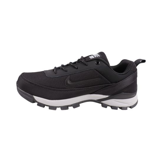 Кросівки чоловічі Nike чорні текстиль 190-26DK