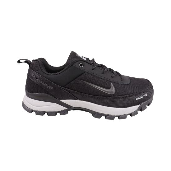Кросівки чоловічі Nike чорні текстиль 190-26DK