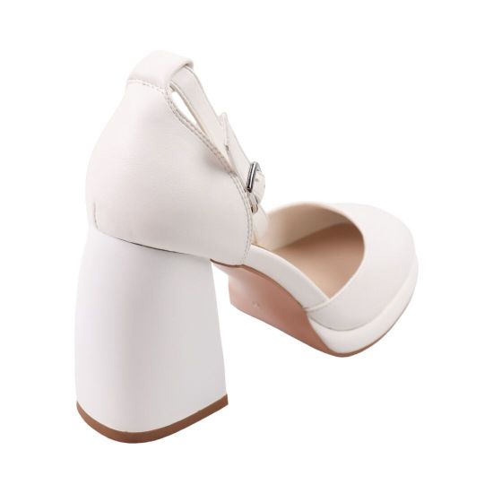 Туфлі жіночі Stefaniya nina білі на підборах 256-25LT