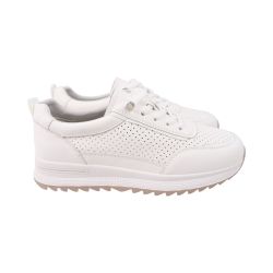 Кросівки жіночі Lola Andy білі натуральна шкіра