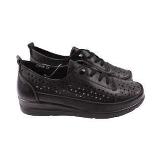 Туфлі жіночі Fashion чорні натуральна шкіра