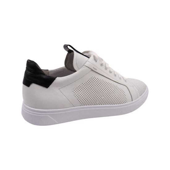 Кеди чоловічі Maxus shoes білі натуральна шкіра 98-22LTCP