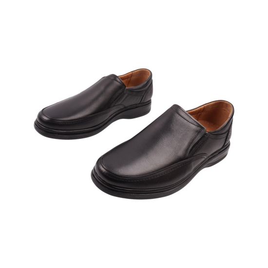 Туфлі чоловічі Umaro чорні натуральна шкіра 8-22DTC
