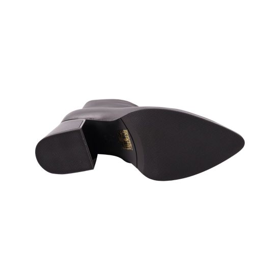 Ботильйони жіночі Angelo Vani чорні натуральна шкіра 249-23DH