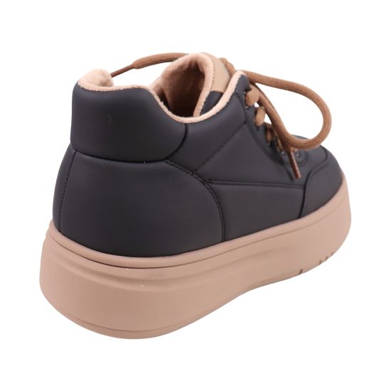 Черевики жіночі Meego Comfort чорні натуральна шкіра 145-26DHS