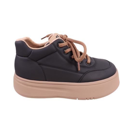 Черевики жіночі Meego Comfort чорні натуральна шкіра 145-26DHS
