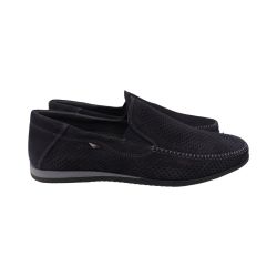 Мокасины мужские Maxus shoes синие натуральный нубук
