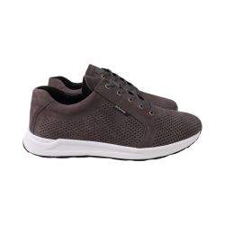 Кроссовки мужские Maxus shoes серые натуральный нубук