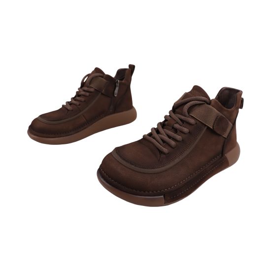 Черевики жіночі Renzoni хакі натуральний нубук 1702-26DHS