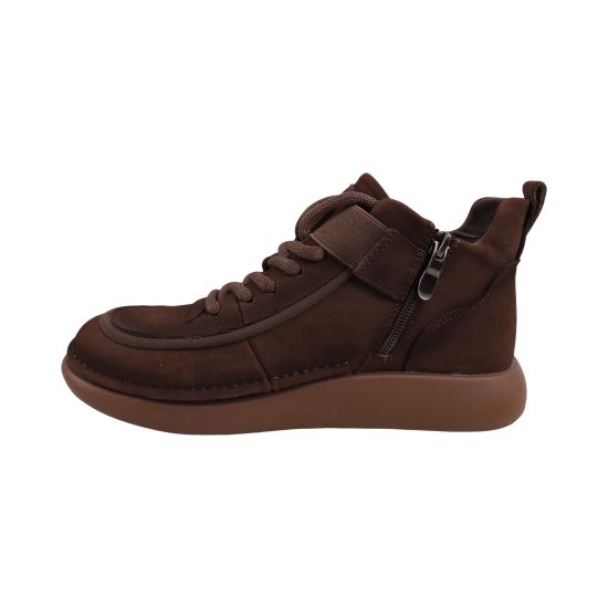 Черевики жіночі Renzoni хакі натуральний нубук 1702-26DHS