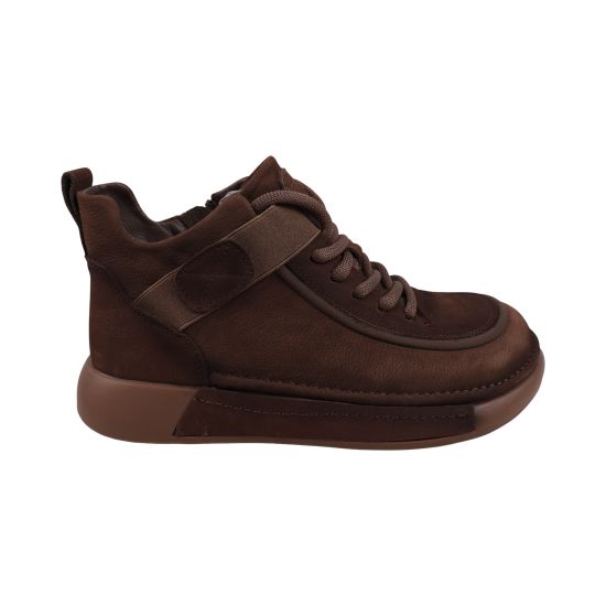 Черевики жіночі Renzoni хакі натуральний нубук 1702-26DHS
